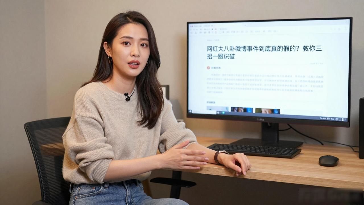 网红大八卦微博事件到底真的假的？教你三招一眼识破